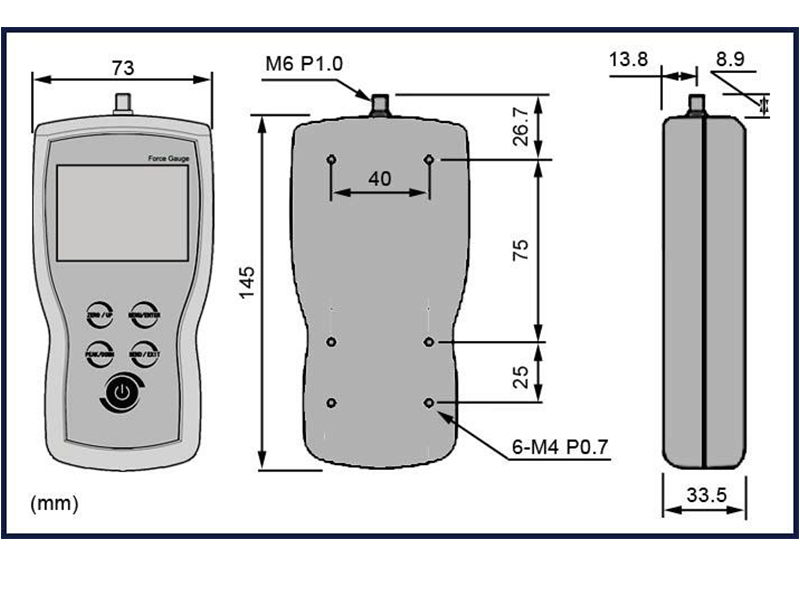 Digital Push Pull Gauge