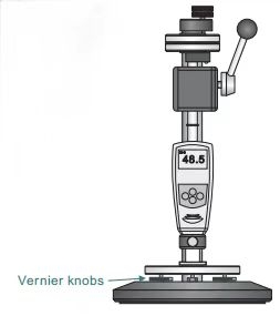 Readings of Durometer Operating Stand